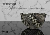 【本店企画／イビサ&逸品会12月6日より販売開始】FU-SI FERNALLE(フーシフェルナーレ)逆染めパイソンショルダーバッグ　65504

