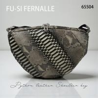 【本店企画/イビサ&逸品会12月6日より販売開始】FU-SI FERNALLE(フーシフェルナーレ)逆染めパイソンショルダーバッグ 65504画像4