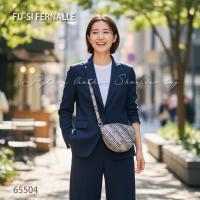 【本店企画/イビサ&逸品会12月6日より販売開始】FU-SI FERNALLE(フーシフェルナーレ)逆染めパイソンショルダーバッグ 65504画像6