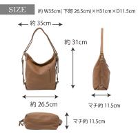 Angelus.A(アンジェラスエー)2wayレザーバッグ リュック&ショルダー S-17021画像3