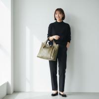 【カトレア本店Selection】VIA DOAN(ヴィアドアン) Antique python アンティークパイソン A4トートバッグ4714画像10