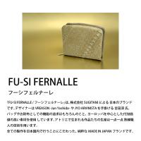 【カトレア本店Selection】FU-SI FERNALLE(フーシフェルナーレ)シルキーパイソン メタル加工ラウンド折財布　67743画像3