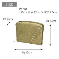 【カトレア本店Selection】FU-SI FERNALLE(フーシフェルナーレ)シルキーパイソン メタル加工ラウンド折財布　67743画像4