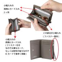 cattleya sacs(カトレアサックス) コンパクト財布 IN2533画像7