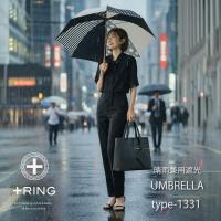 +Ring(プラスリング) 晴雨兼用傘 ショート長傘1331 【数量限定】画像6