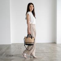 【本店企画／夏のイビサ】IBIZA(イビサ)ラフィア　2WAYバッグ (M)35467画像11