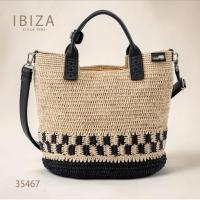 【本店企画／夏のイビサ】IBIZA(イビサ)ラフィア　2WAYバッグ (M)35467画像4
