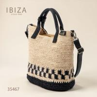 【本店企画／夏のイビサ】IBIZA(イビサ)ラフィア　2WAYバッグ (M)35467画像5