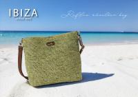 【本店企画/夏のイビサ】IBIZA(イビサ)ラフィア ショルダーバッグ35456画像1