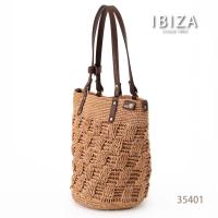 【本店企画/夏のイビサ】IBIZA(イビサ)ラフィア セミショルダーバッグ 35401画像5