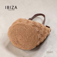 【本店企画/夏のイビサ】IBIZA(イビサ)ラフィア セミショルダーバッグ 35401画像6