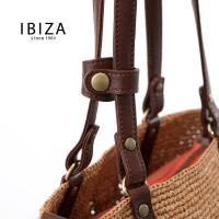 【本店企画/夏のイビサ】IBIZA(イビサ)ラフィア セミショルダーバッグ 35401画像7
