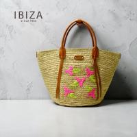 【本店企画/夏のイビサ】IBIZA(イビサ)ラフィア ハンドバッグ 35341画像4