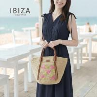 【本店企画/夏のイビサ】IBIZA(イビサ)ラフィア ハンドバッグ 35341画像9