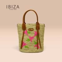 【本店企画／夏のイビサ】IBIZA(イビサ)ラフィア　ハンドバッグ　35272画像4