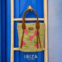 【本店企画／夏のイビサ】IBIZA(イビサ)ラフィア　ハンドバッグ　35272画像8